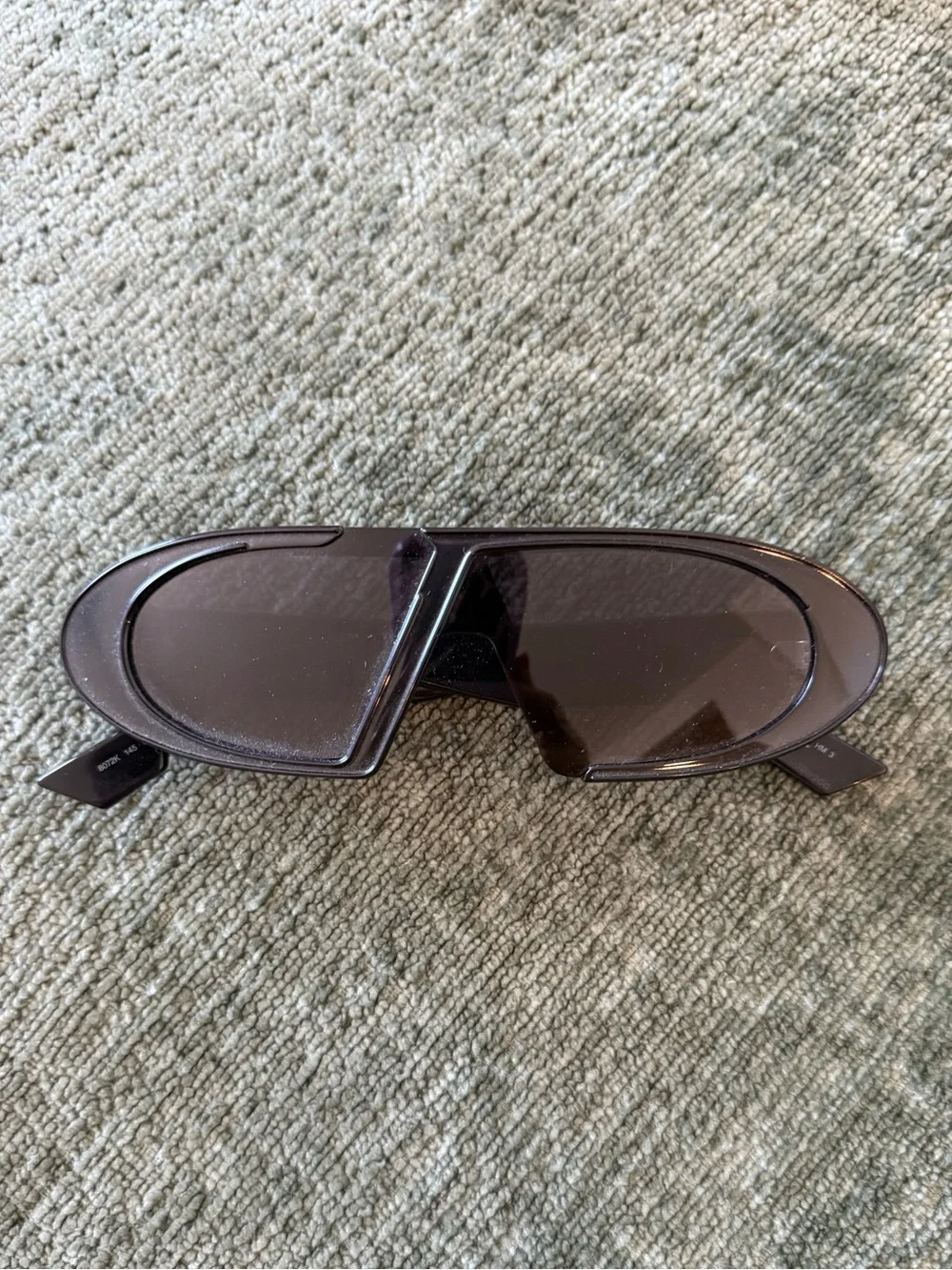 Dior Black Sunglasses with Gold Logo